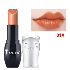 Cute Cat Shaped Matte Lipstick Long Lasting Lipsticks