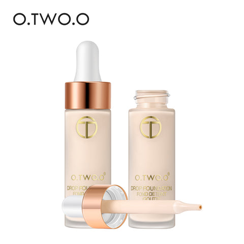 O.TWO.O Matte Liquid Foundation Full Coverage Makeup Face Base Long Lasting Concealer Primer BB Cream Make Up Cosmetics 15ml