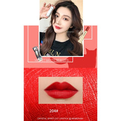 Cute Cat Shaped Matte Lipstick Long Lasting Lipsticks