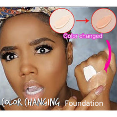 TLM 30ML Magic Color Changing Liquid Foundation Makeup Base Nude Face Cover Concealer Long Lasting Makeup Skin Tone Foundation