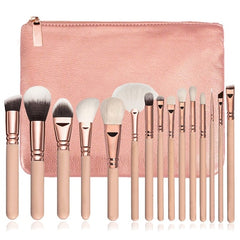 10/15pcs Makeup Brushes Set Pincel Maquiagem Powder Eye Kabuki Brush Complete Kit Cosmetics Beauty Tools with Leather Case