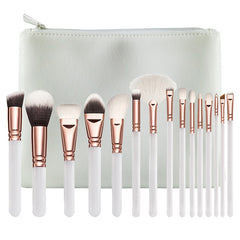 10/15pcs Makeup Brushes Set Pincel Maquiagem Powder Eye Kabuki Brush Complete Kit Cosmetics Beauty Tools with Leather Case