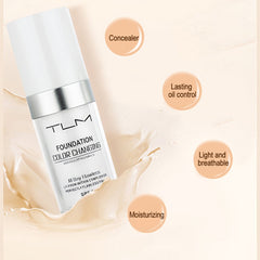 NEW  30ml TLM prefect Color Changing Foundation Liquid Base Makeup Change To Your Skin Tone By Just Blending TSLM1