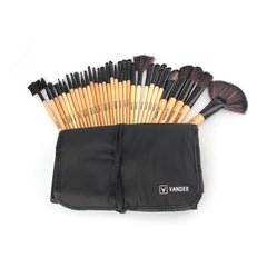 32pcs Set For Professional Beauty Makeup Brush Sets Cosmetics Foundation Shadow Tools Liner Eye Concealer Make Up Kit Pouch Bag