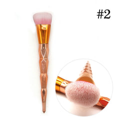 11Pcs Diamond Makeup Brushes Set Powder Foundation Eye Shadow Blush Blending Cosmetics Beauty Make Up Brush Tool Kits