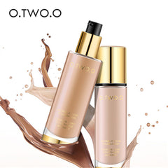 O.TWO.O Professional Liquid Foundation Full Coverage Make Up Concealer Whitening Moisturizer Oil control Waterproof Base Makeup