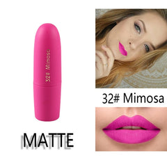 MISS ROSE Lipstick Matte  Waterproof Nutritious 25 Colors Easy to Wear Lipstick Long Lasting Lips Makeup kyliejenner lipstick