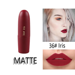 MISS ROSE Lipstick Matte  Waterproof Nutritious 25 Colors Easy to Wear Lipstick Long Lasting Lips Makeup kyliejenner lipstick