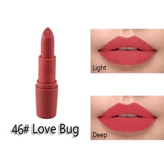 MISS ROSE Lipstick Matte  Waterproof Nutritious 25 Colors Easy to Wear Lipstick Long Lasting Lips Makeup kyliejenner lipstick