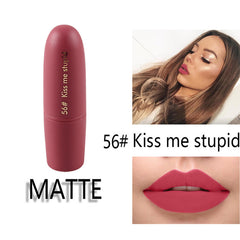 MISS ROSE Lipstick Matte  Waterproof Nutritious 25 Colors Easy to Wear Lipstick Long Lasting Lips Makeup kyliejenner lipstick