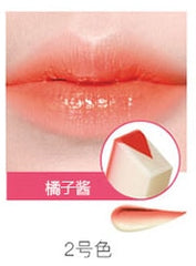 Fashion Korean Bite Lipstick V Cutting Two Tone Tint Silky Moisturzing Nourishing Lipsticks Balm Lip Cosmetic HJL