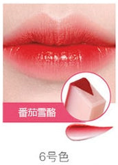 Fashion Korean Bite Lipstick V Cutting Two Tone Tint Silky Moisturzing Nourishing Lipsticks Balm Lip Cosmetic HJL