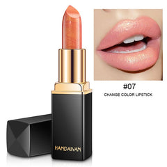 Hot Sale Diamond Pearl Non-stick Lasting Lipstick Cup Lip Gloss Waterproof Color Lip Makeup Matte Lipstick