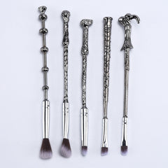 Harry Potter Profession Makeup Brush Sets Magic Wand Eye Shadow Brush Beauty Comestic Brush Tools 5PCS/set Cheap Make Up